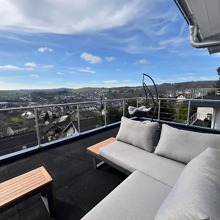 Stilvolle Penthouse Mit Grosszuegiger Sonnenterrasse Apartment Bad Berleburg Exterior photo