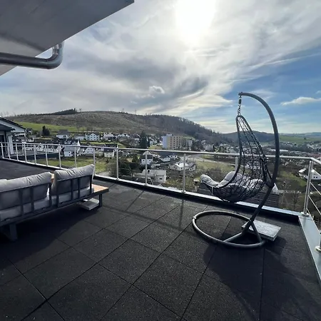 Stilvolle Penthouse Mit Grosszuegiger Sonnenterrasse Apartment Bad Berleburg Exterior photo